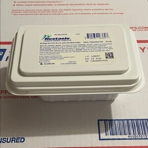 60 Vials Restasis Eye Drops 3/2026